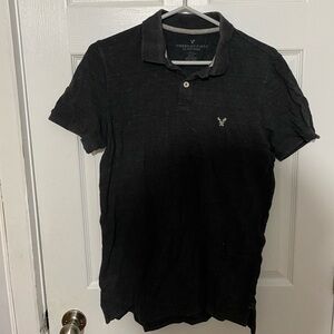American eagle grey golf shirt